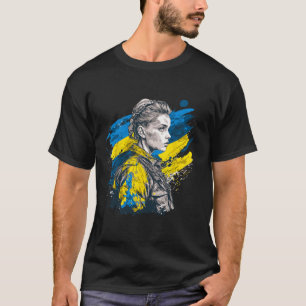 Camiseta Garota Ucraniana - Força Diante da Oposição