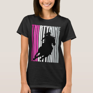 Camiseta Garota-Vaca Aniversário do 38º Rodeo Horse Queen B