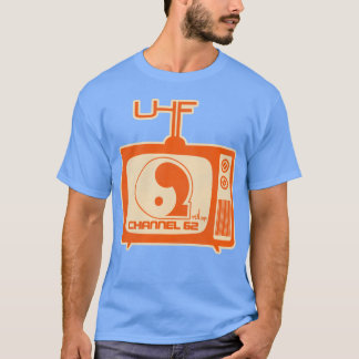Camiseta Garota vintage do canal UHF 62