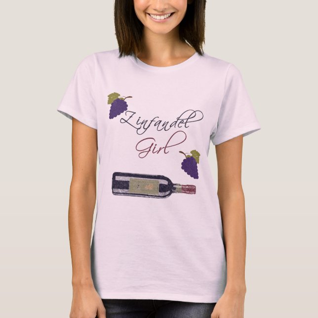 Camiseta Garota Zinfandel (Frente)