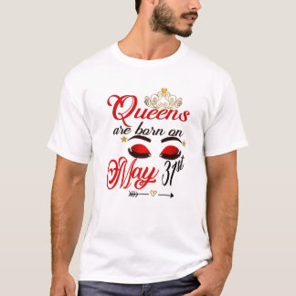 Camiseta Garotas Bonitas De Aniversário São Nasceres No Dia