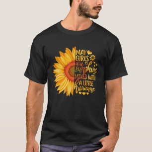 Camiseta Garotas Bonitas São Brilhantes Misturados Com O Fu
