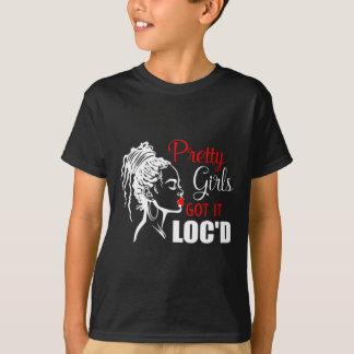 Camiseta Garotas Bonitas Têm Dreadlocks Dreadlocks Tranças 