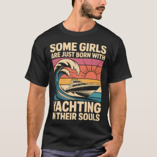 Camiseta Garotas Com Almas de Iate Festa da Rainha do Barco