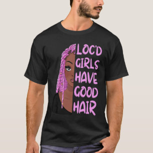 Camiseta Garotas com Tranças têm Cabelo Bom Mês da História