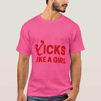 Camiseta Garotas Como Uma Rapariga - Vermelho