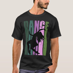 Camiseta Garotas Dançam Contemporarys Cores Dançarino Vovô