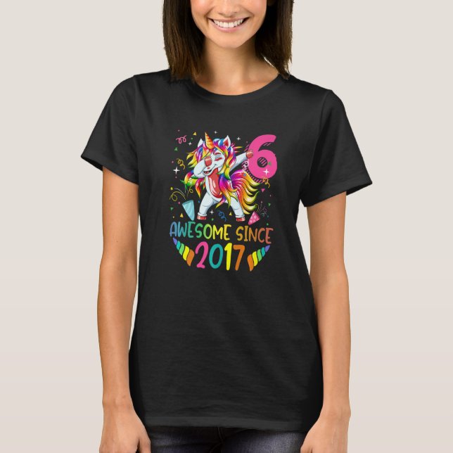 Camiseta Garotas de 6 anos doem adolescentes bebendo Unicor (Frente)