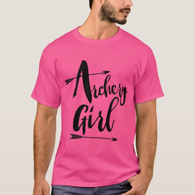 Camiseta Garotas de Arco na Seta Cute Archer (Frente)