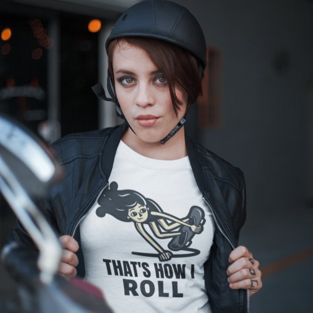 CAMISETA GAROTAS DE SKATEBOARDING SKATEBOADER T-SHIRTS (Criador carregado)