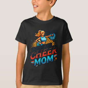 Camiseta Garotas de Torcida da Mamãe Mulheres Cheerleader F