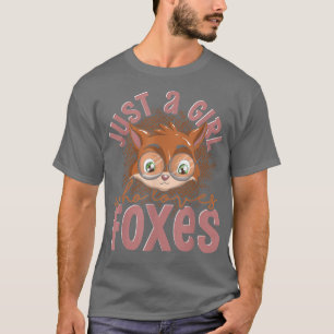Camiseta Garotas do Amante de os animais Florestal Natureza
