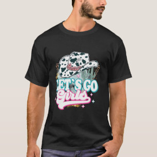Camiseta Garotas do interior ocidental do campo de Vamos re
