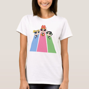 Camiseta Garotas do Powerpuff Voam Alto