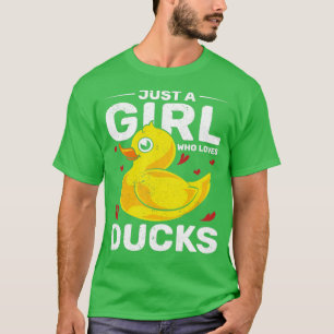 Camiseta Garotas Duckets Bath Duck Bath Toy Rubber Duck