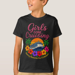 Camiseta Garotas em Cruzeiro Criando Memórias Para Toda a V