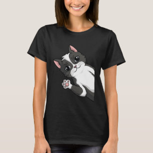 Camiseta Garotas Gatinhos Gatos Meninos Meninos Mulheres