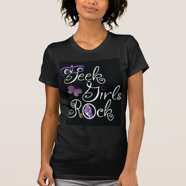 Camiseta Garotas Geek Rock (Frente)