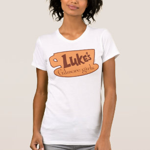 Camiseta Garotas Gilmore  Logotipo do restaurante Luke