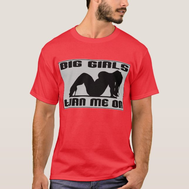 Camiseta Garotas Grandes Me Ligam — Camisa-T (Frente)