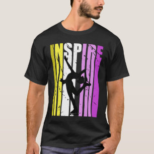 Camiseta Garotas Inspiram Treinador de Pé de Gelo Coach Ani