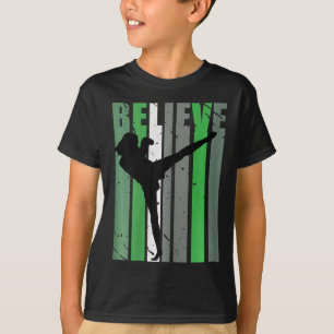 Camiseta Garotas Legais de Kickboxing Aniversário Vintage K