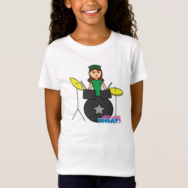 Camiseta  Garotas não sabem o quê? Design Personalizado do  (Frente)