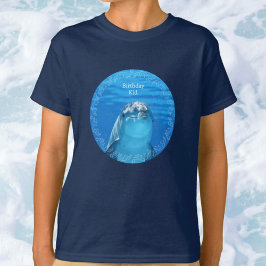 Camiseta Garotas ou Festas de aniversário do Oceano Azul de