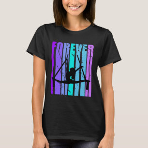 Camiseta Garotas Para Sempre Ioga Aérea Retro Vintage Esqua