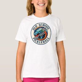 Camiseta Garotas Pickleball Dragon X Equipe Old School 