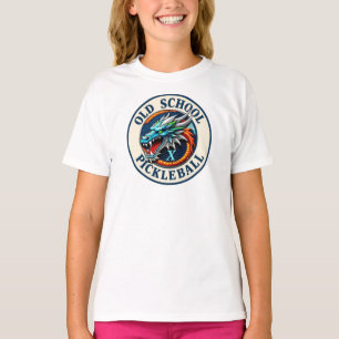 Camiseta Garotas Pickleball Dragon X Equipe Old School