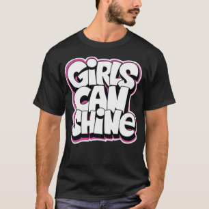 Camiseta Garotas podem brilhar