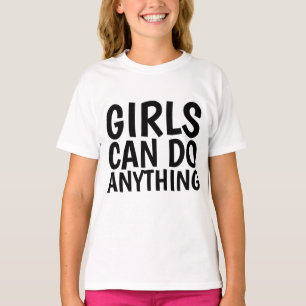 Camiseta GAROTAS PODEM FAZER QUALQUER COISA, T-shirts GIGAN