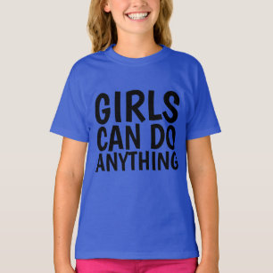 Camiseta GAROTAS PODEM FAZER QUALQUER COISA, T-shirts GIGAN