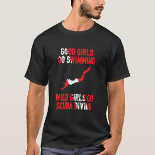 Camiseta Garotas Selvagens Fazem Mergulho Autônomo Bandeira
