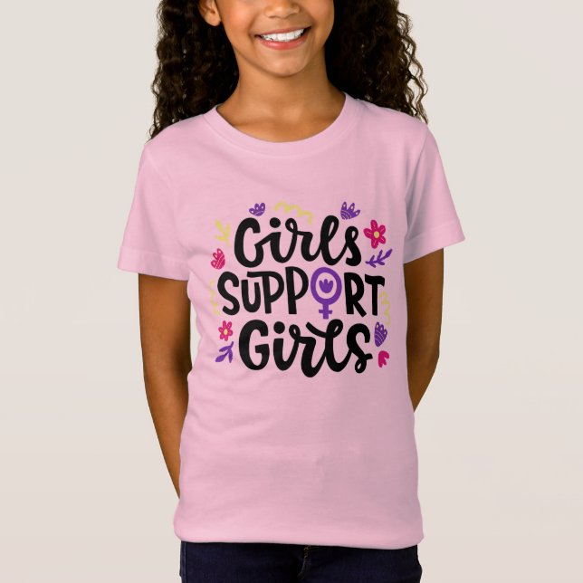 Camiseta Garotas suportam garotas (Frente)
