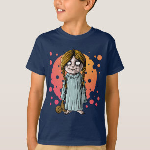 Camiseta Garotinha assustadora