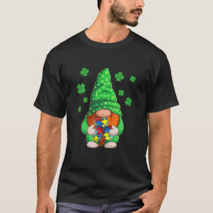 Camiseta Garotinha Dia de São Patrício, Autismo Sensibili