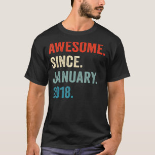 Camiseta Garoto 5 de 5 anos, Aniversário, Fantástico Desde