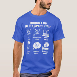 Camiseta Garoto amante de caminhadas
