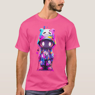 Camiseta Garoto Boneco Alienígena Arte Aranha Ursinho Urban