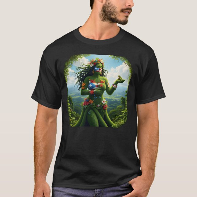 Camiseta Garoto Borinqueña (Frente)