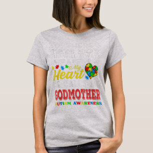 Camiseta garoto, chame, madrinha, autismo, consciência,