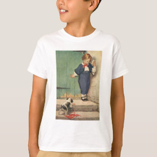 Camiseta Garoto com Cachorro Puppy