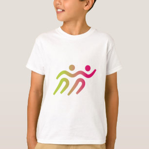 Camiseta Garoto corredor com garotas