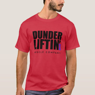 Camiseta Garoto da Empresa de Músculo do Ginásio de Levanta