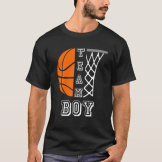 Camiseta Garoto da Equipe Reveladora de Gênero de Basquete