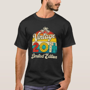 Camiseta Garoto da Festa de aniversário 11 de 2011, com 11