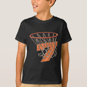 Camiseta Garoto de 7 anos de idade de basquete de aniversár