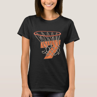 Camiseta Garoto de 7 anos de idade de basquete de aniversár
